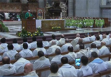 Homilía del Papa Francisco a los Capuchinos